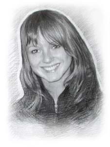 шаржист с улыбкой